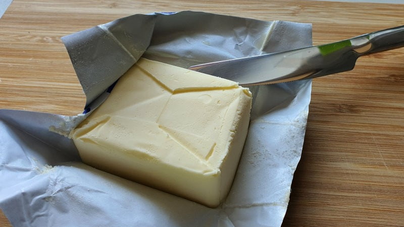 100 grams of butter