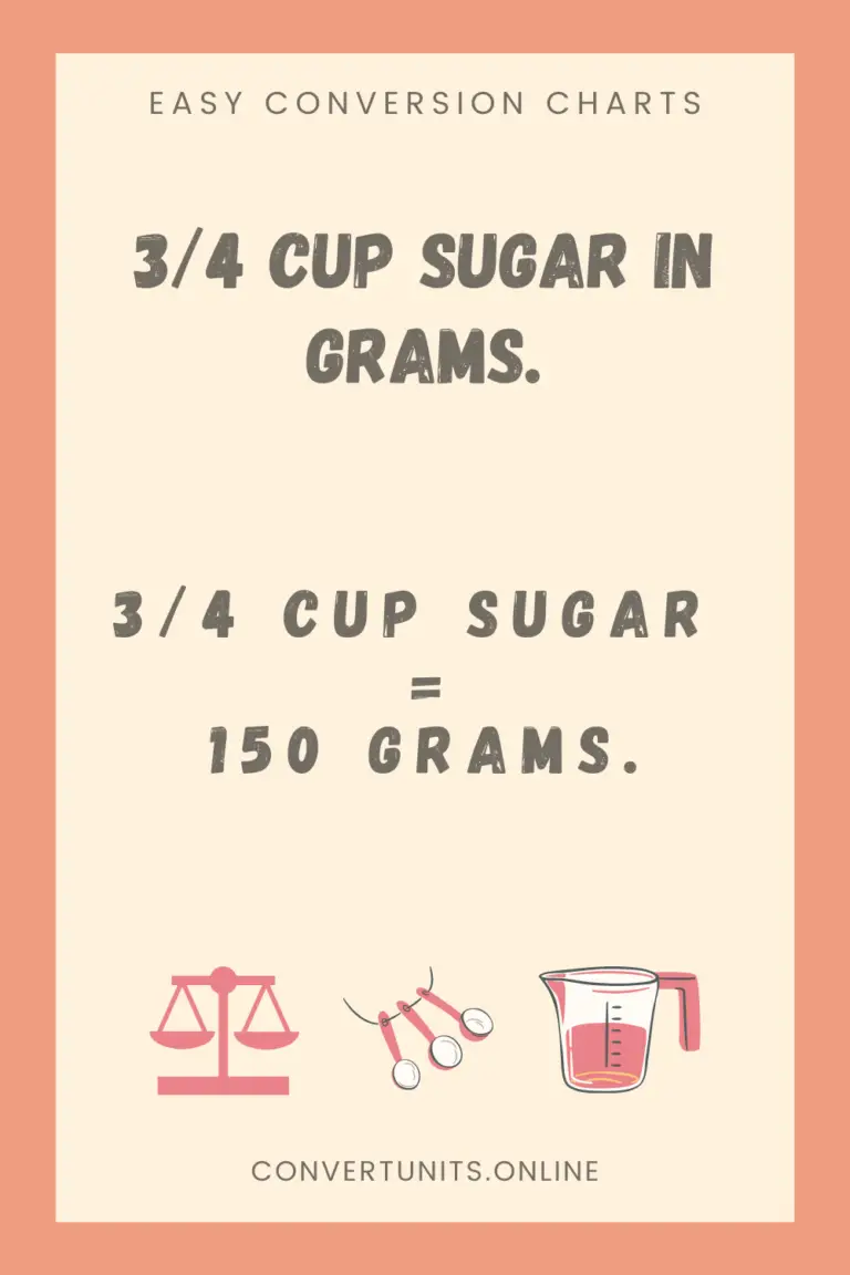 3 4 cup in grammi sugar