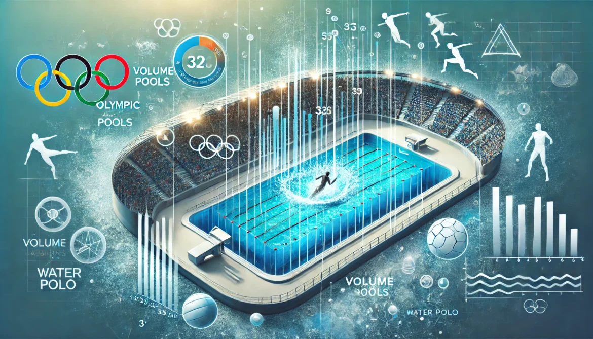 Converting Olympic water sport dimensions